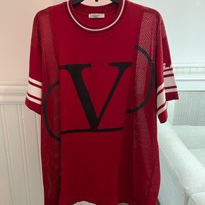 Valentino Mesh T-shirt Jersey